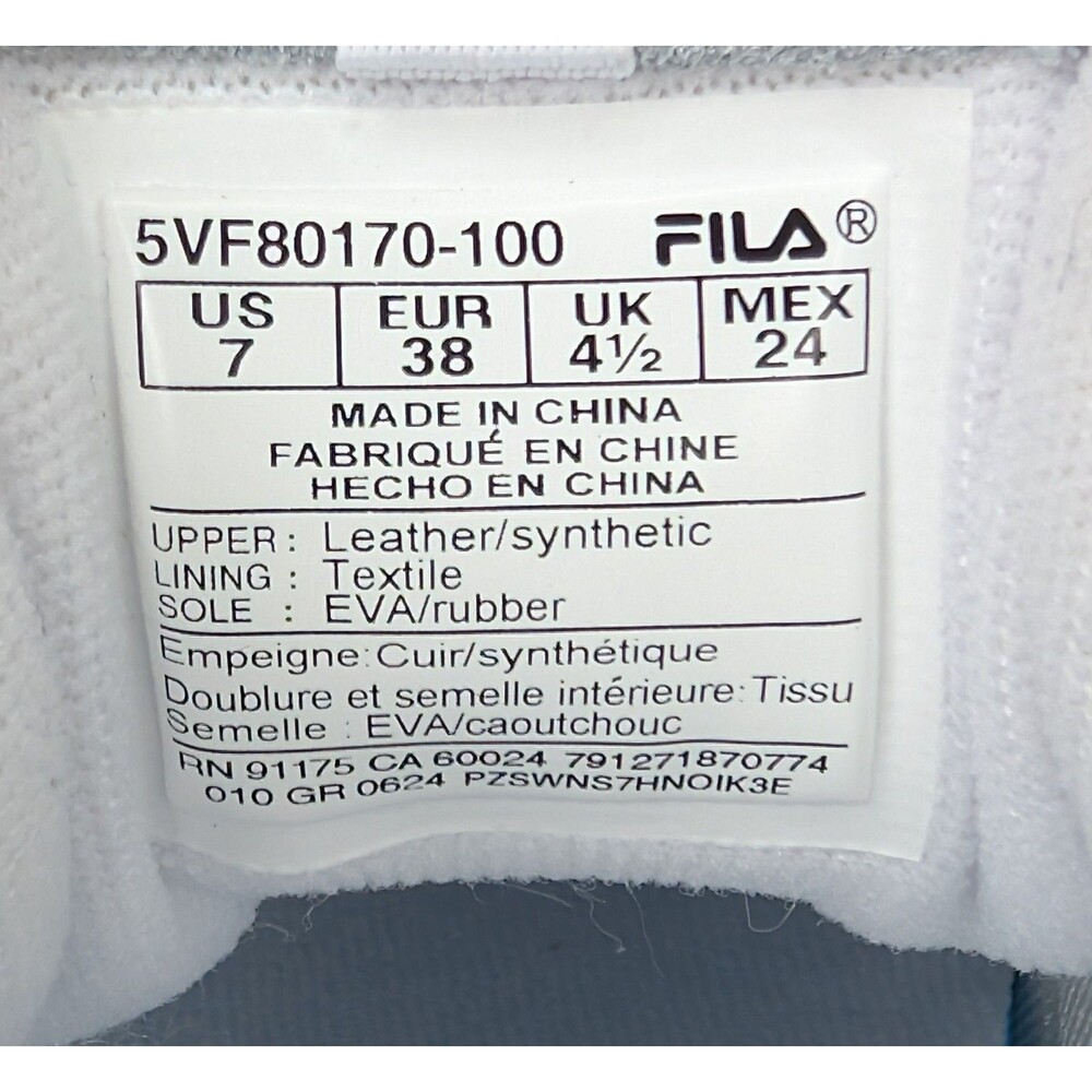 Fila Women's White Sneakers - Picture 10 of 16